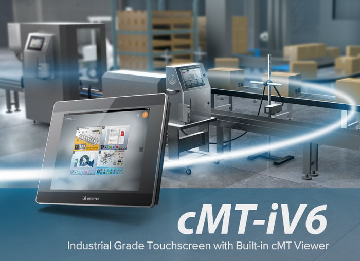 cMT-iV6 – новинка с расширенными возможностями в облачном интерфейсе Weintek