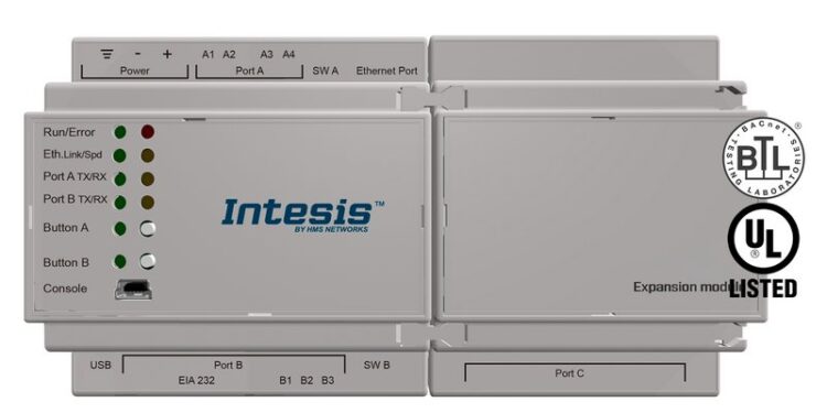 Новый шлюз Intesis™ облегчает связь между сетями EtherNet/IP и BACnet