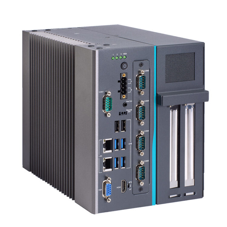Безвентиляторный компьютер Axiomek IPC964-525 с 4 слотами PCI Express