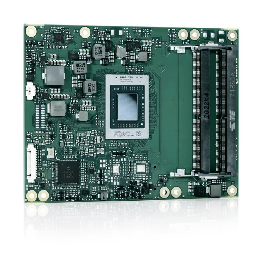 Высокопроизводительный модуль Kontron COM Express® COMe-bV26 на базе процессора AMD Ryzen™ Embedded V2000 для систем IoT Edge нового поколения