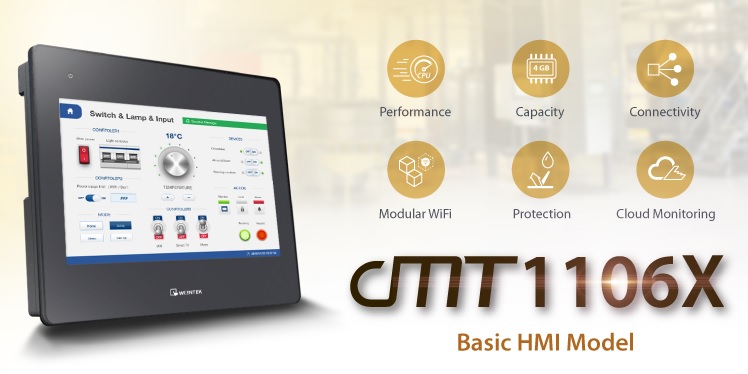cMT1106X – базовая панель серии cMT X