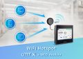 Режим точки доступа WiFi в панелях cMT X с WiFi модулем M02